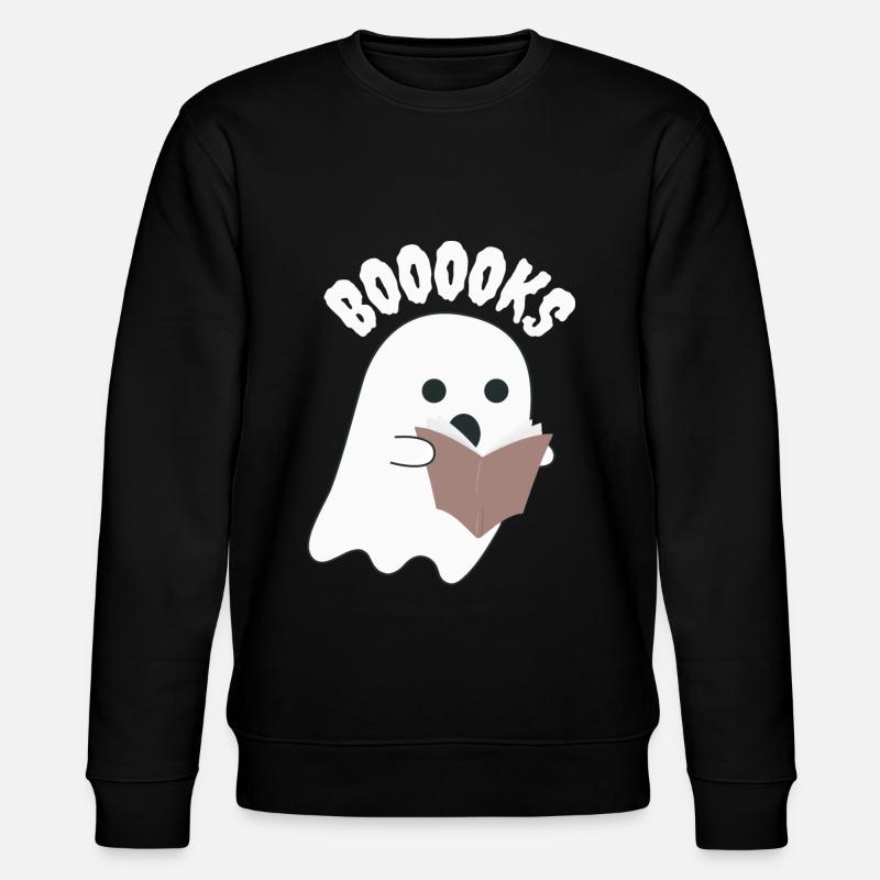 Booooks - Stanley/Stella Unisex Bio-Sweatshirt CHANGER  - Schwarz