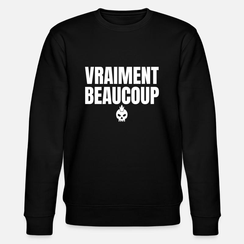 vraiment beaucoup - Sweat bio CHANGER Stanley/Stella Unisexe - noir