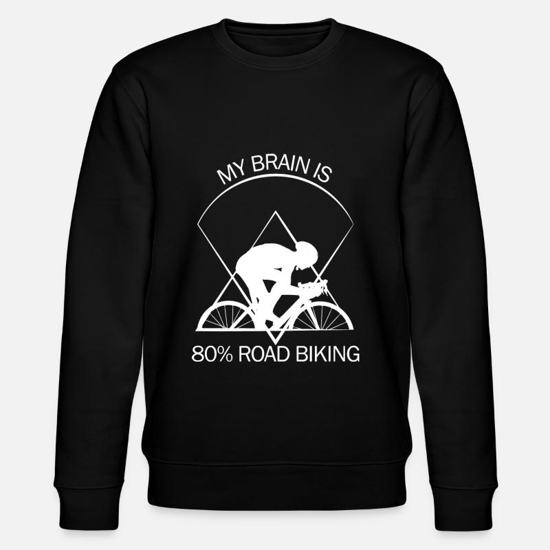 Rennrad - Stanley/Stella Unisex Bio-Sweatshirt CHANGER  - Schwarz