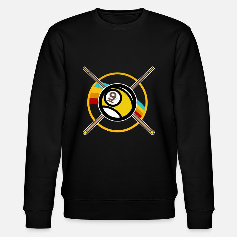 Billard 9 boules - Sweat bio CHANGER Stanley/Stella Unisexe - noir