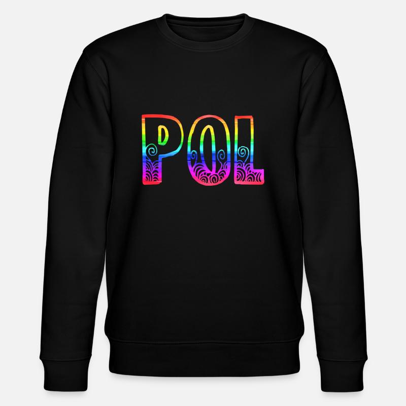Pol RS Arc-en-ciel - Sweat bio CHANGER Stanley/Stella Unisexe - noir