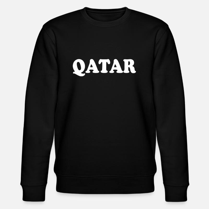 Qatar - Sweat bio CHANGER Stanley/Stella Unisexe - noir