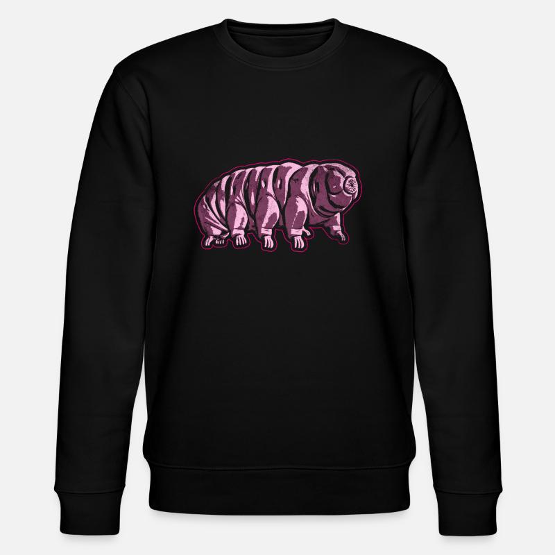 Bärtierchen - Stanley/Stella Unisex Bio-Sweatshirt CHANGER  - Schwarz