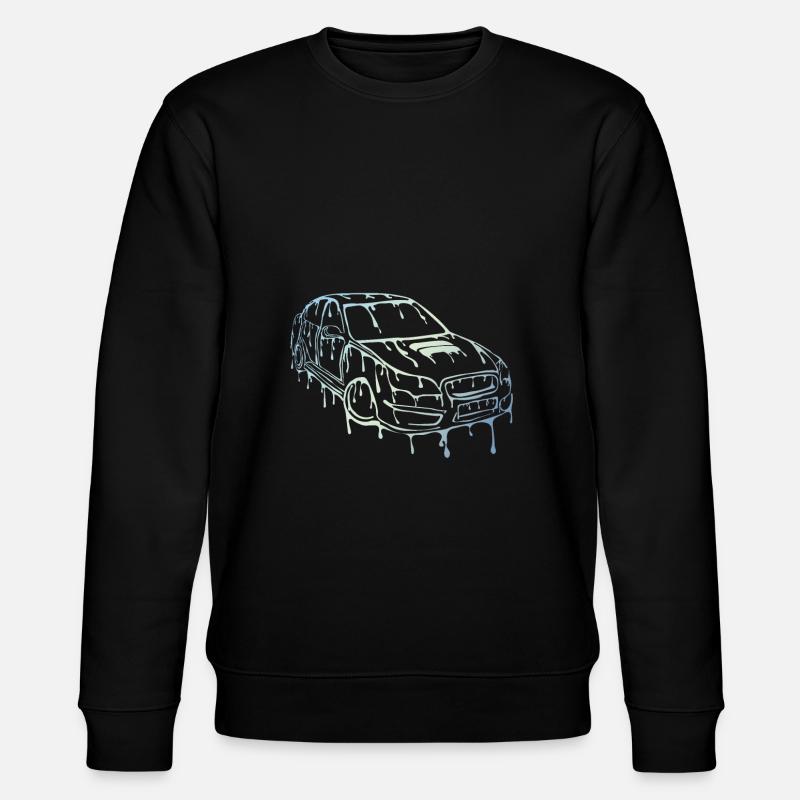 Sportauto - Stanley/Stella Unisex Bio-Sweatshirt CHANGER  - Schwarz