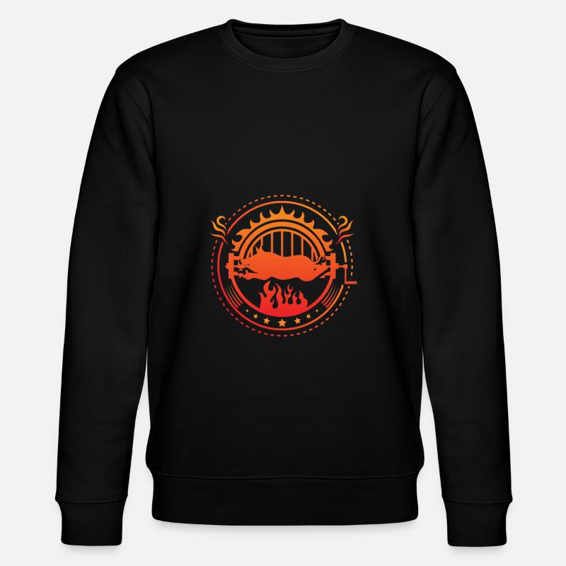 Saugrillen - Stanley/Stella Unisex Bio-Sweatshirt CHANGER - Schwarz