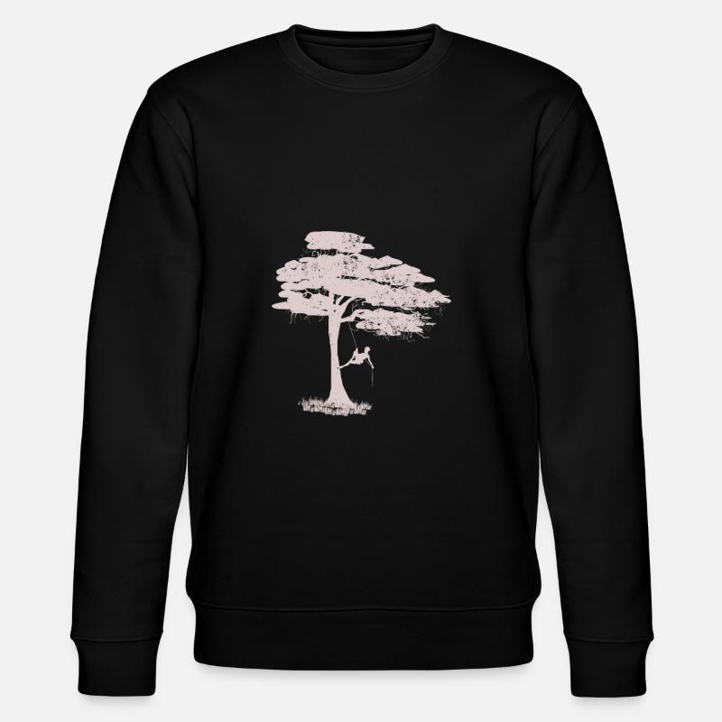 Grimpeur d'arbre - Sweat bio CHANGER Stanley/Stella Unisexe - noir