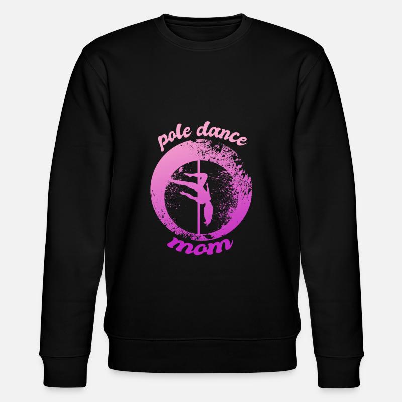 Pole dance mom - Stanley/Stella Unisex Bio-Sweatshirt CHANGER  - Schwarz