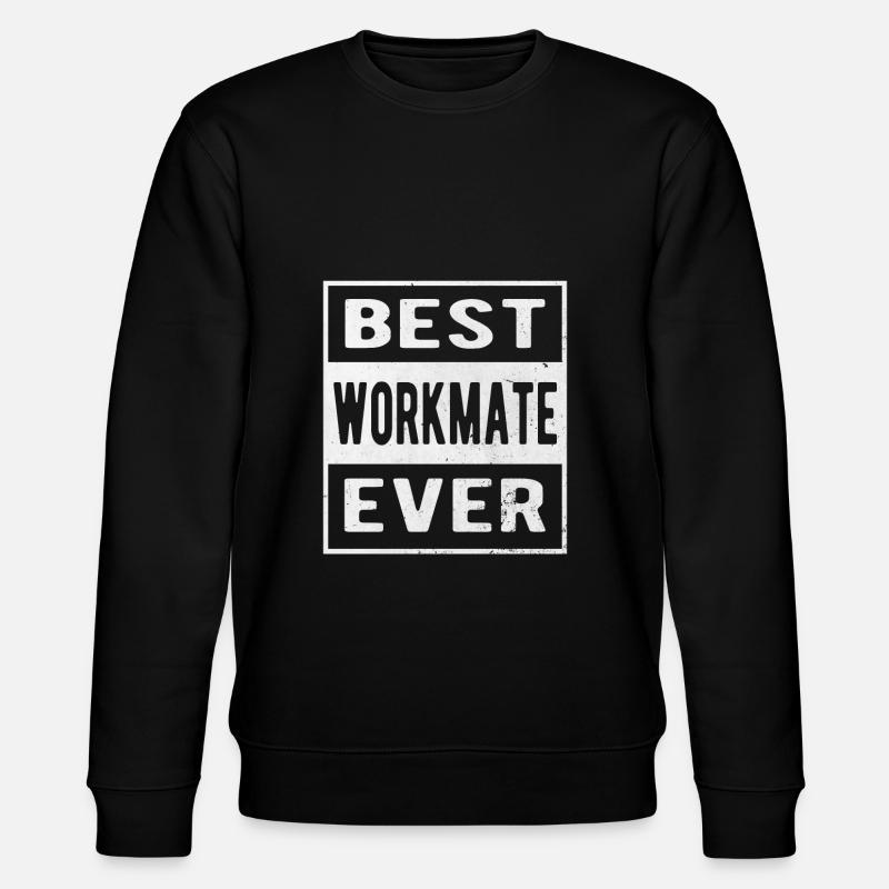 Für den Besten Arbeitskollegen - Stanley/Stella Unisex Bio-Sweatshirt CHANGER  - Schwarz