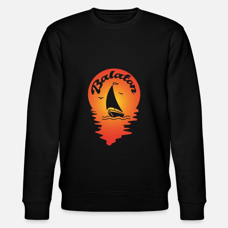 Balaton - Stanley/Stella Unisex Bio-Sweatshirt CHANGER  - Schwarz