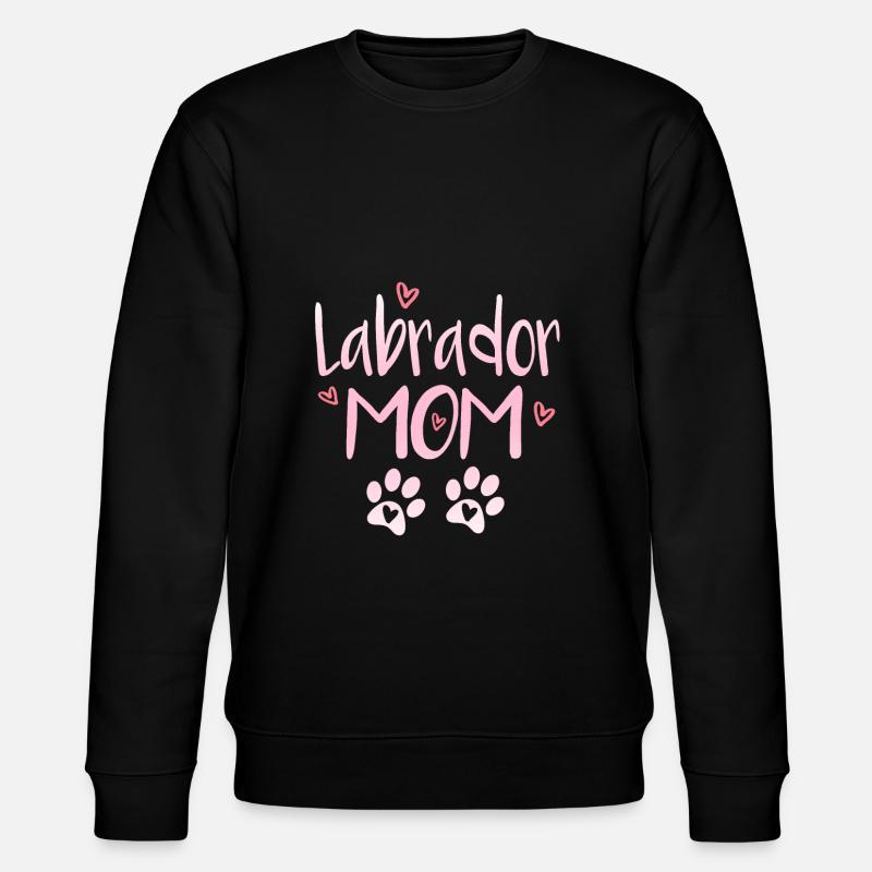 Labrador Mama - Stanley/Stella CHANGER Unisex Organic Sweatshirt - black