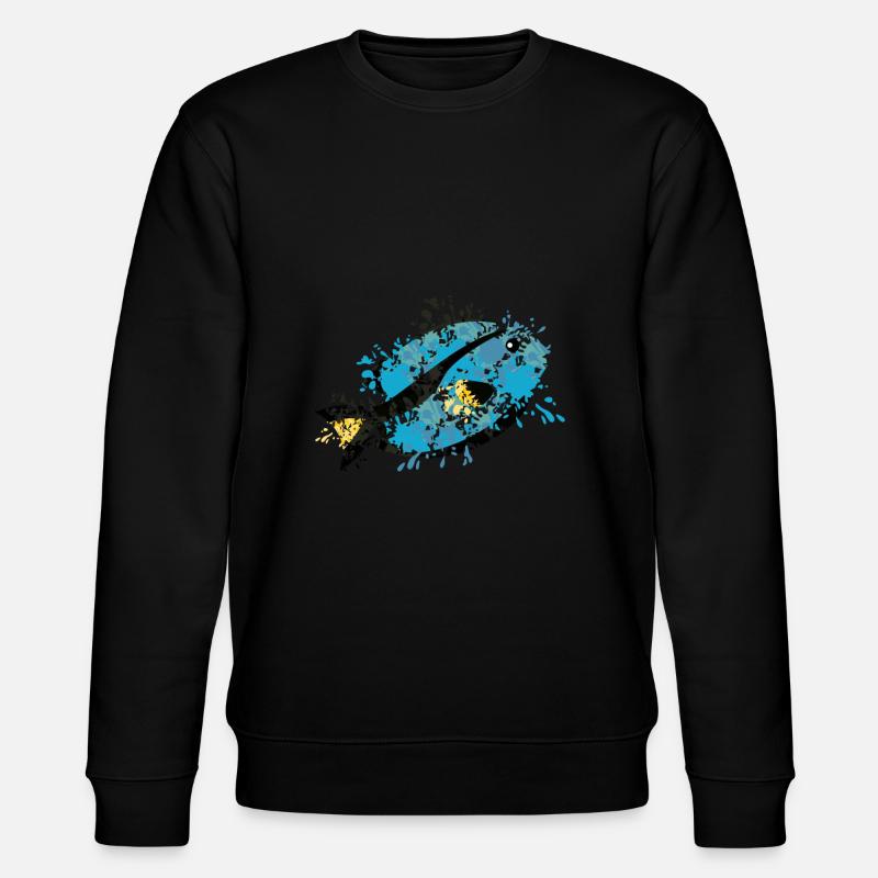 Doktorfisch - Stanley/Stella Unisex Bio-Sweatshirt CHANGER  - Schwarz
