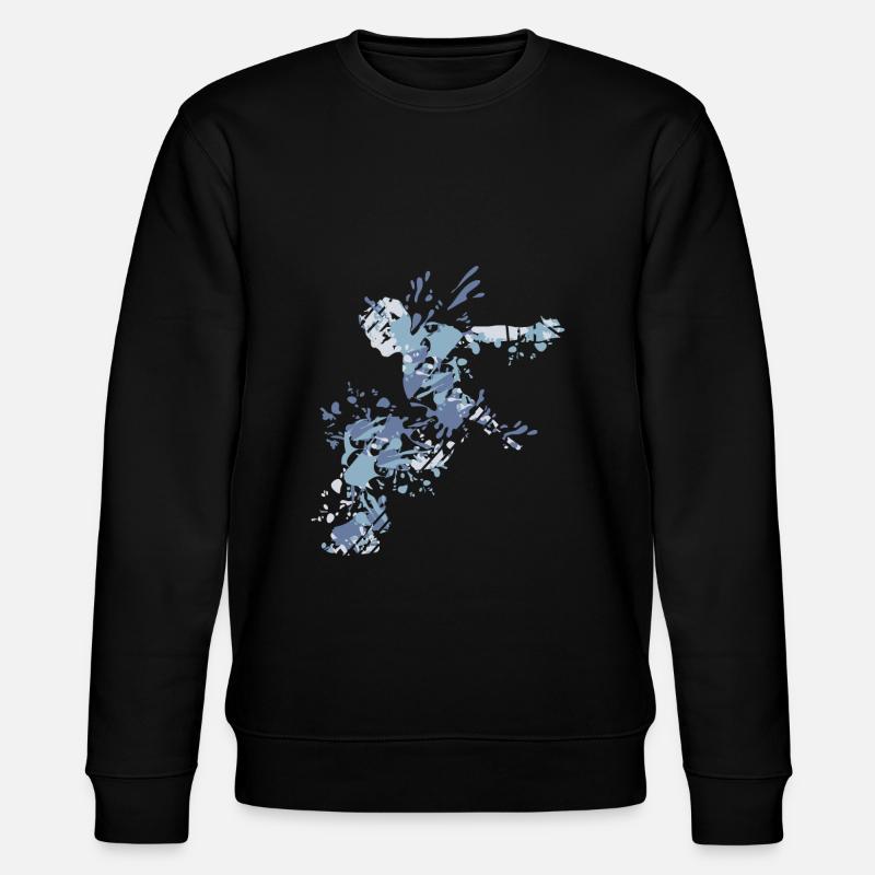 Splash Freerunning Parkour - Stanley/Stella Unisex Bio-Sweatshirt CHANGER  - Schwarz