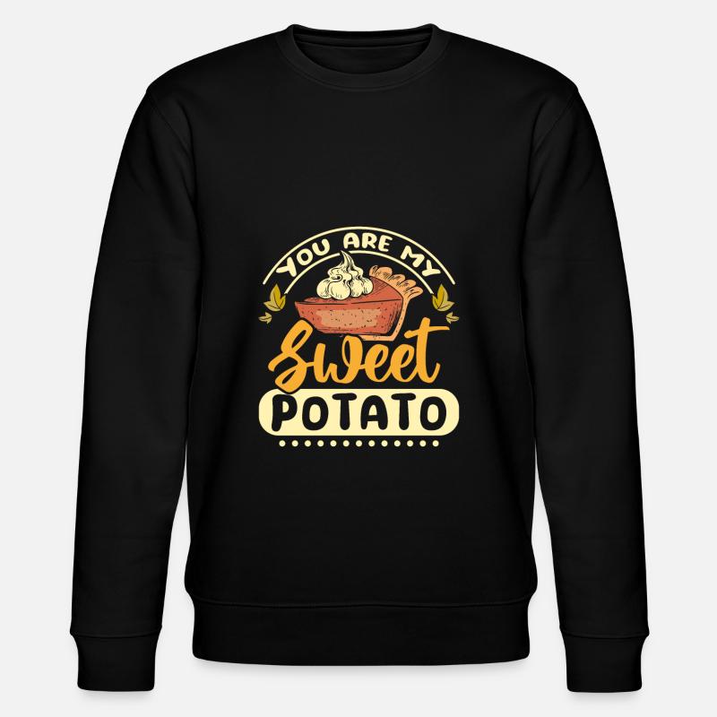 Tu es ma patate douce - Sweat bio CHANGER Stanley/Stella Unisexe - noir