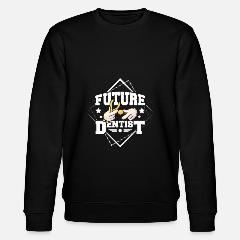 Futur dentiste - Sweat bio CHANGER Stanley/Stella Unisexe - noir