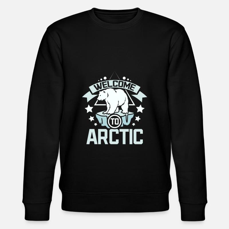 Bienvenue dans l’Arctique - Sweat bio CHANGER Stanley/Stella Unisexe - noir
