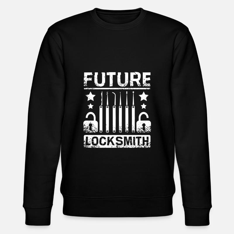 Future Locksmith - Stanley/Stella CHANGER Unisex Organic Sweatshirt - black