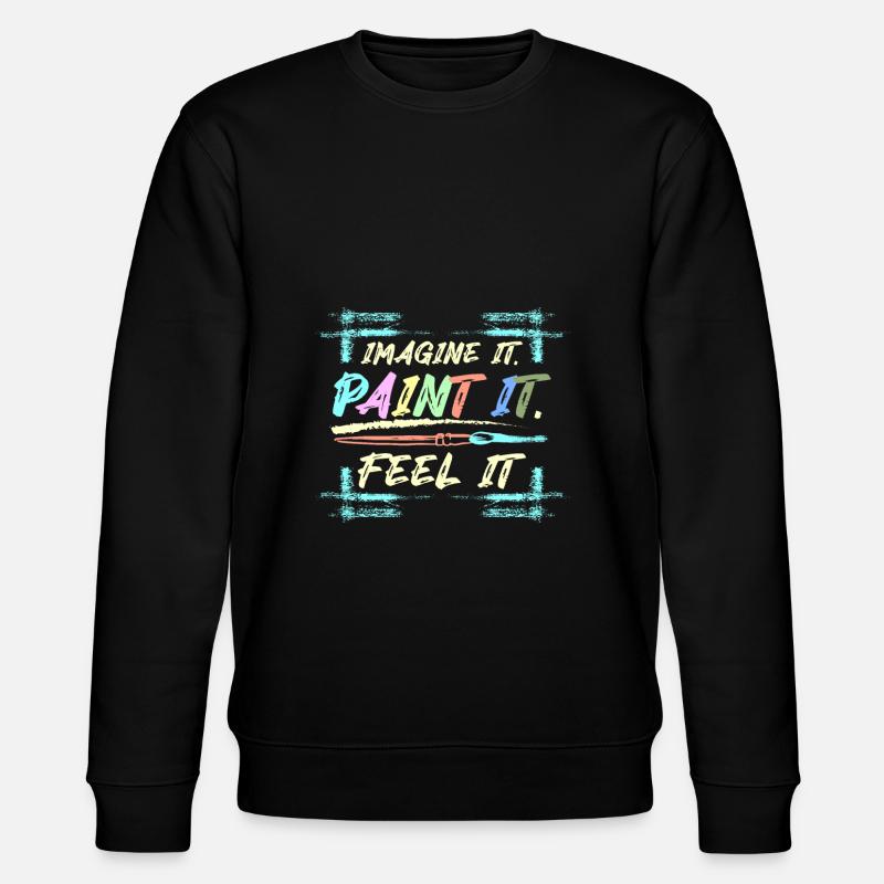 Imaginez-le Peignez-le sentez-le - Sweat bio CHANGER Stanley/Stella Unisexe - noir