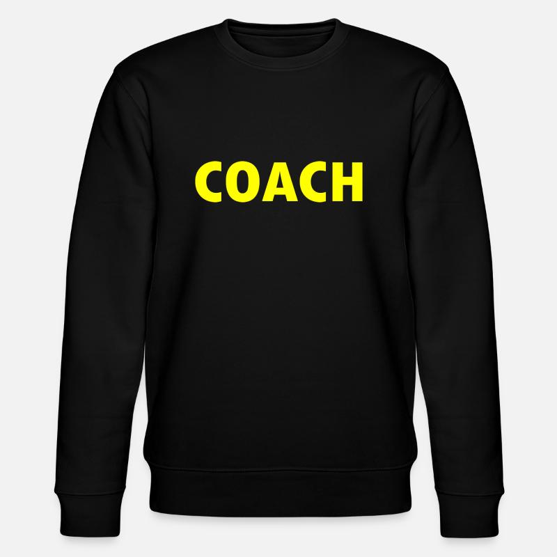 Coach - Stanley/Stella Unisex Bio-Sweatshirt CHANGER  - Schwarz