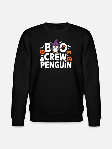 Boo Crew Pingouin Halloween - Sweat bio CHANGER Stanley/Stella Unisexe - noir