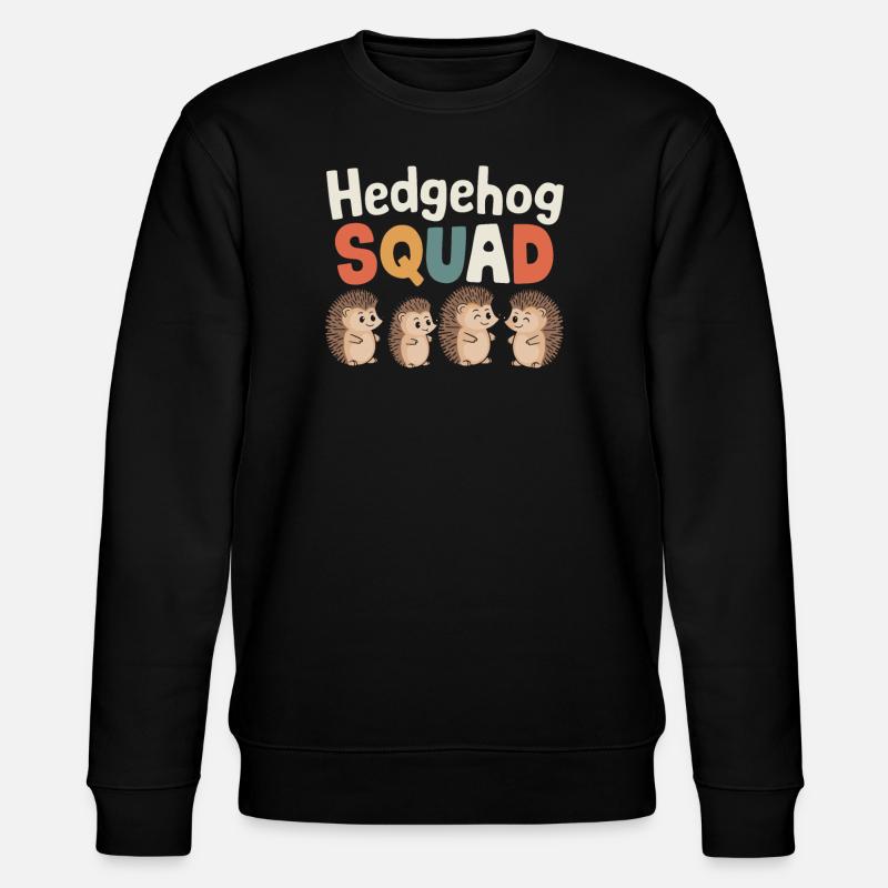 Hedgehog Groups conçoit Hedgehog Squad - Sweat bio CHANGER Stanley/Stella Unisexe - noir