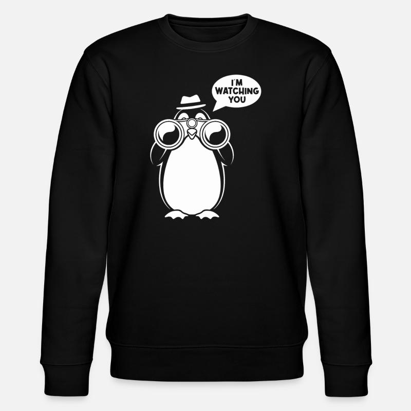 Sarcasme : Je te regarde concevoir - Sweat bio CHANGER Stanley/Stella Unisexe - noir
