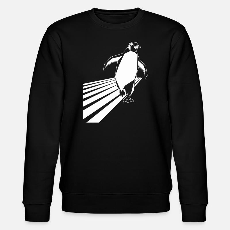 Running Penguin Running Jogging - Sweat bio CHANGER Stanley/Stella Unisexe - noir