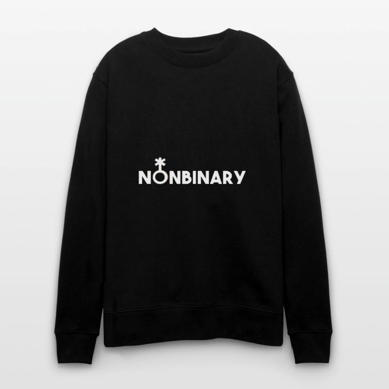 Non-binary non-binary non-binary gender symbol Stanley/Stella CHANGER Unisex Organic Sweatshirt