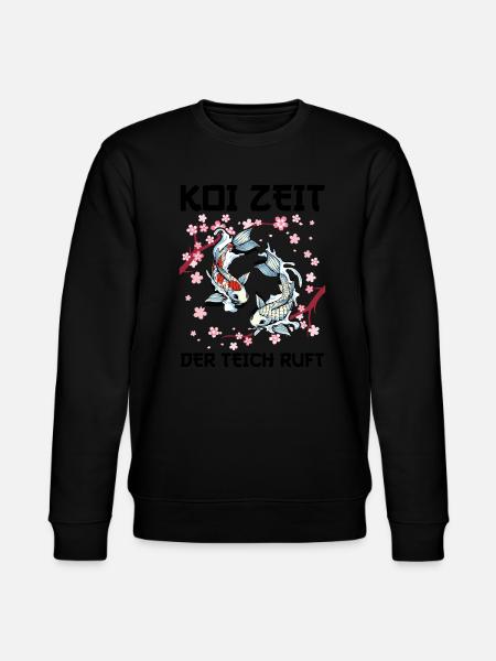 Kois Koi Sarkasmus Geschenk - Stanley/Stella Unisex Bio-Sweatshirt CHANGER - Schwarz