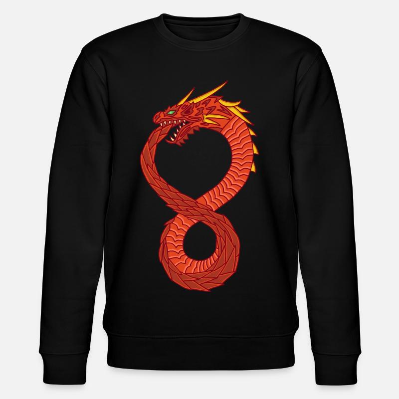 Dragon infini - Sweat bio CHANGER Stanley/Stella Unisexe - noir