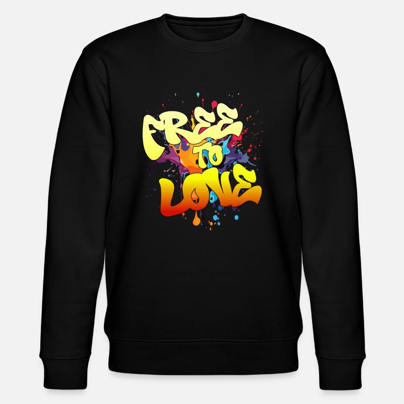 Libre d’aimer - Sweat bio CHANGER Stanley/Stella Unisexe - noir