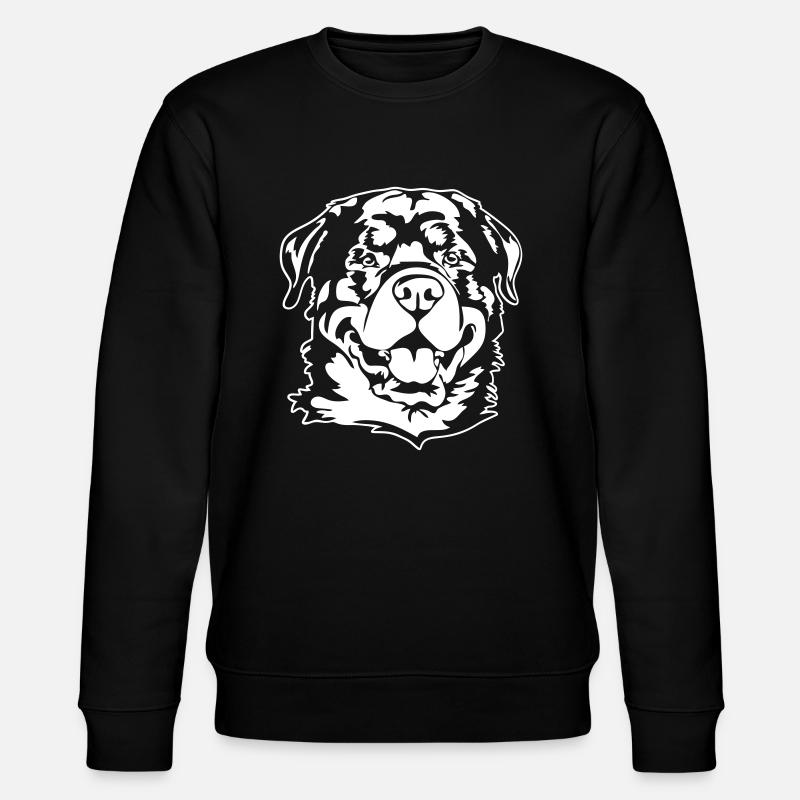 ROTTWEILER PORTRAIT - Sweat bio CHANGER Stanley/Stella Unisexe - noir