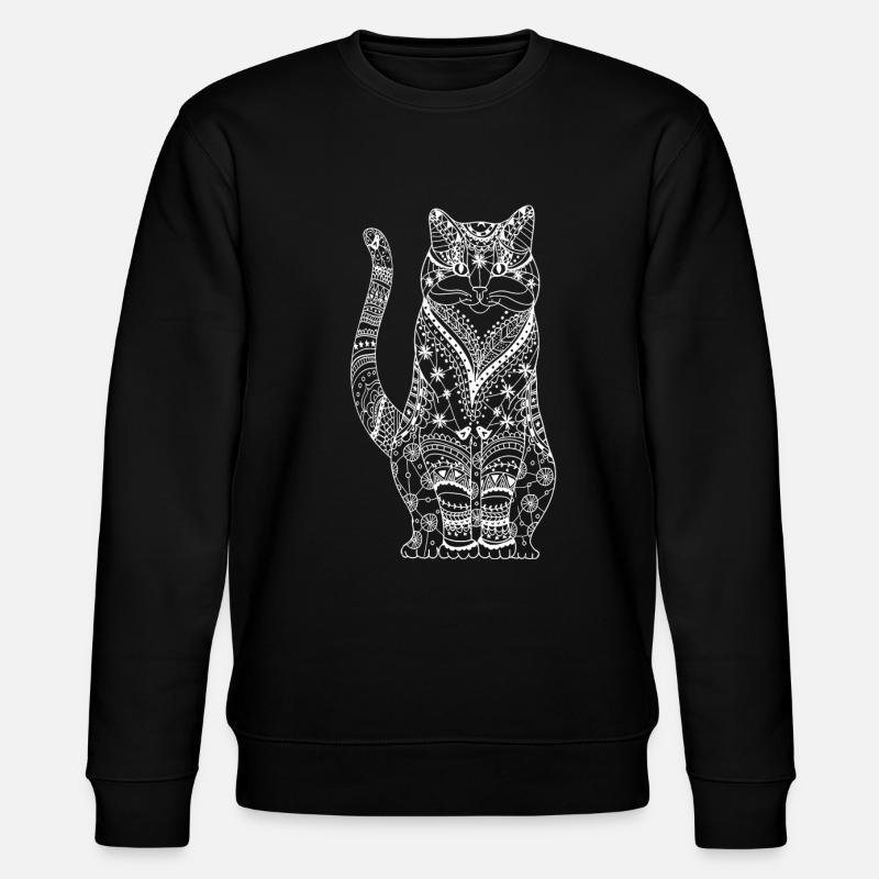 Chat - Sweat bio CHANGER Stanley/Stella Unisexe - noir