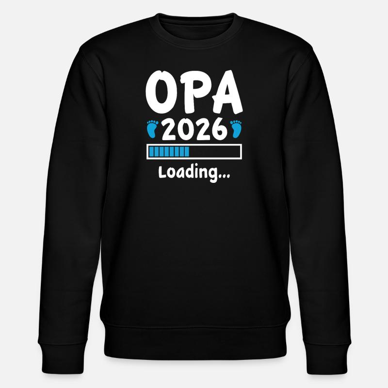 Opa 2026 Loading - Stanley/Stella Unisex Bio-Sweatshirt CHANGER  - Schwarz