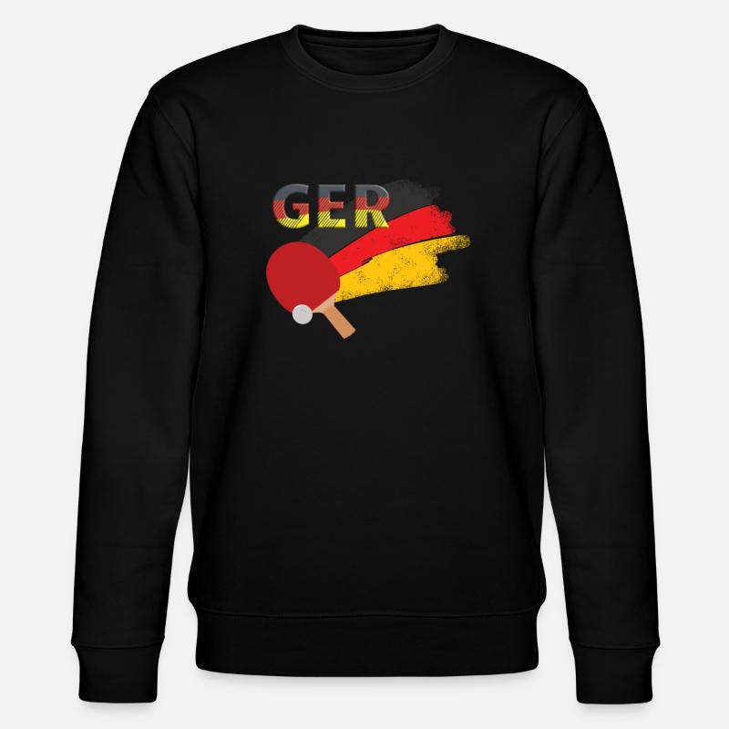 Allemagne Tennis de table - Sweat bio CHANGER Stanley/Stella Unisexe - noir