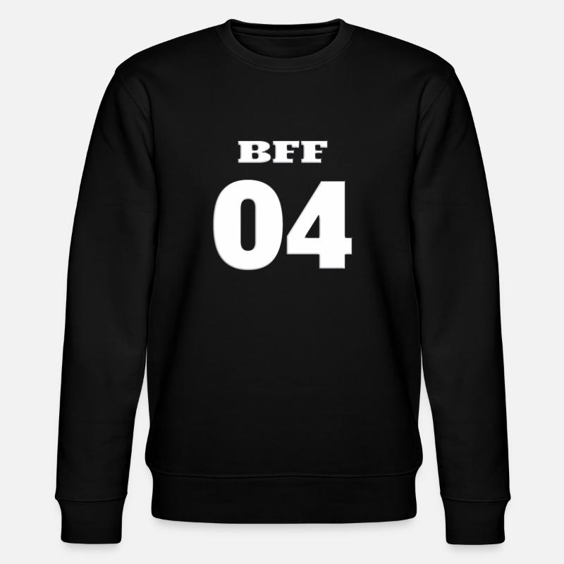 Geschenkidee Freundin schwester - Stanley/Stella Unisex Bio-Sweatshirt CHANGER  - Schwarz