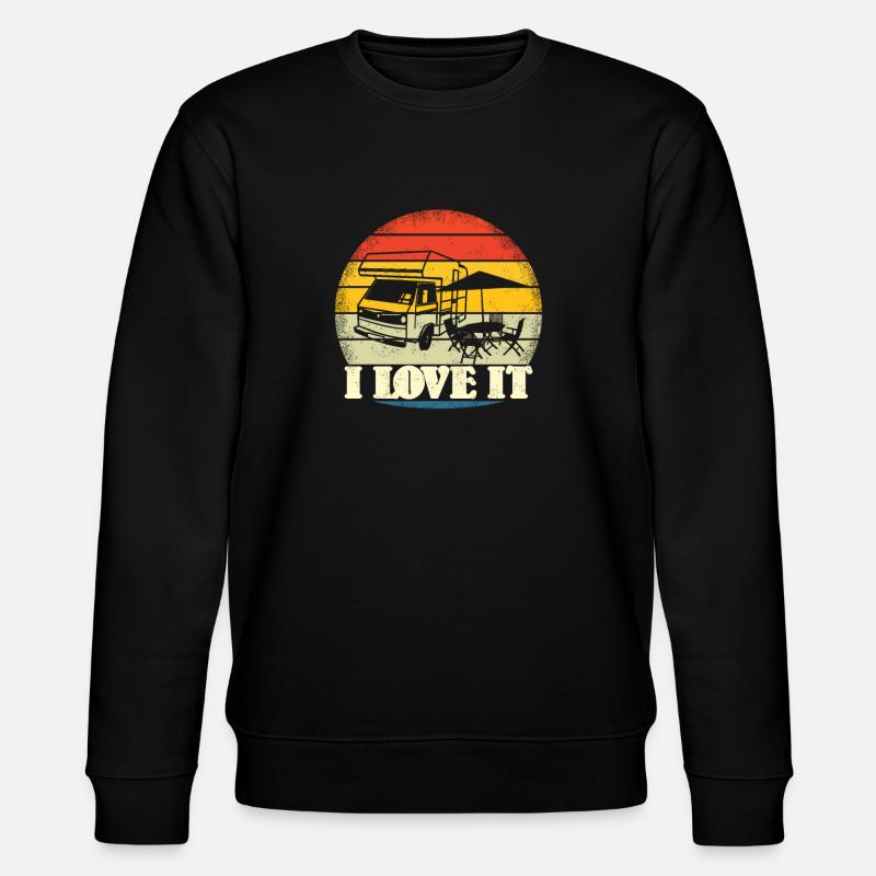 Camper Gift Idea Camping - Sweat bio CHANGER Stanley/Stella Unisexe - noir