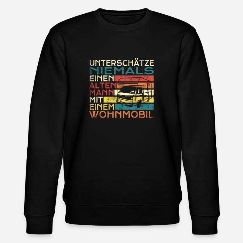 Camper Gift Idea Camping - Sweat bio CHANGER Stanley/Stella Unisexe - noir