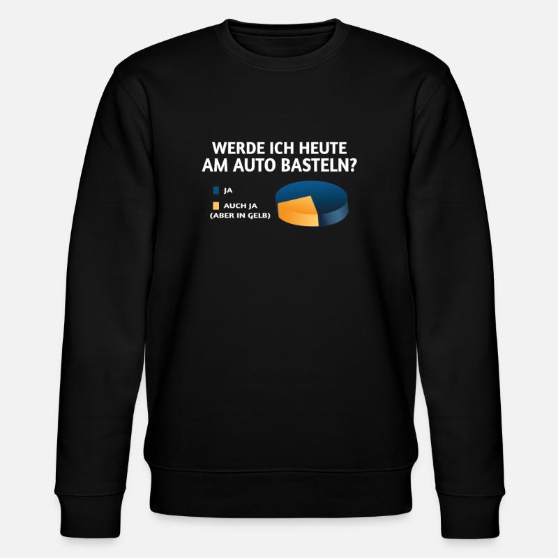 Heimwerker Geschenkidee Handwerker - Stanley/Stella Unisex Bio-Sweatshirt CHANGER  - Schwarz