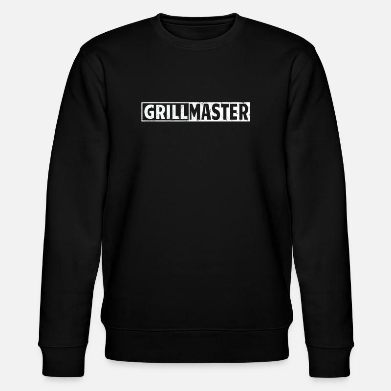 Barbecuing and Camper Gift Idea - Stanley/Stella CHANGER Unisex Organic Sweatshirt - black
