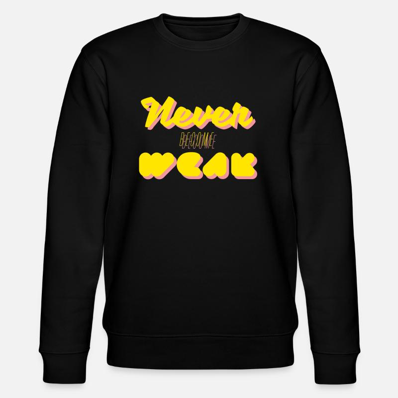 Shinee - a-yo, never become weak - Stanley/Stella CHANGER Unisex Organic Sweatshirt - black