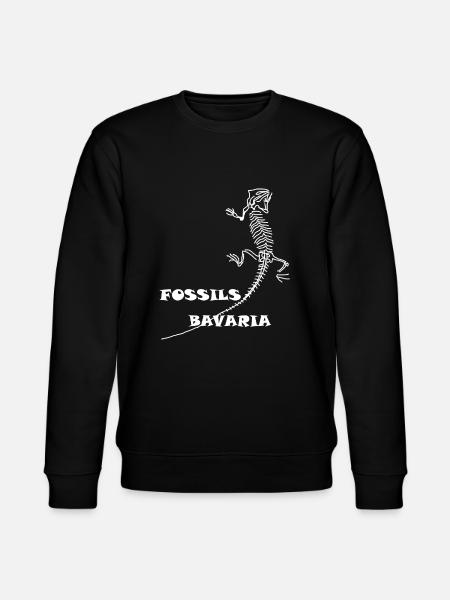 Dinosaurs, fossils, paleontologist, - Stanley/Stella CHANGER Unisex Organic Sweatshirt - black