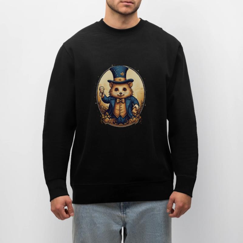 Hamster conjures magic wizard Stanley/Stella CHANGER Unisex Organic Sweatshirt