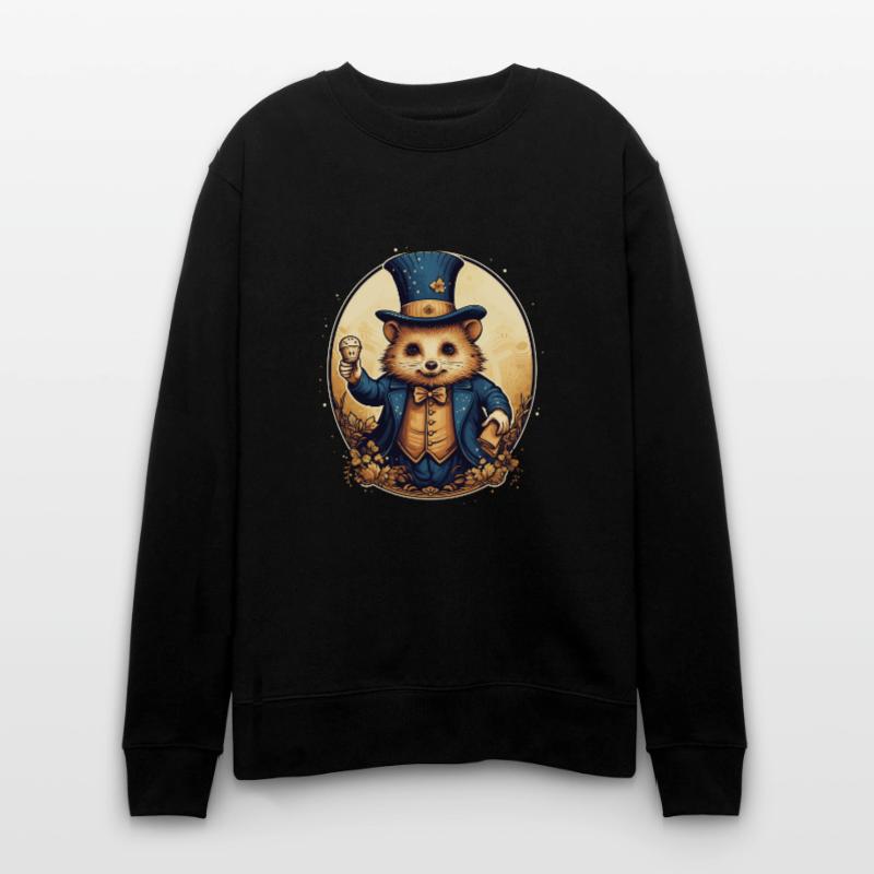 Hamster conjures magic wizard Stanley/Stella CHANGER Unisex Organic Sweatshirt