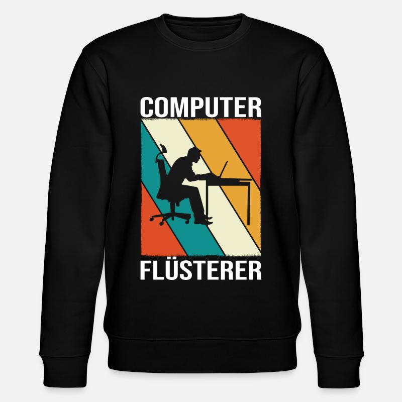 Programmierer Informatiker Informatik - Stanley/Stella Unisex Bio-Sweatshirt CHANGER  - Schwarz