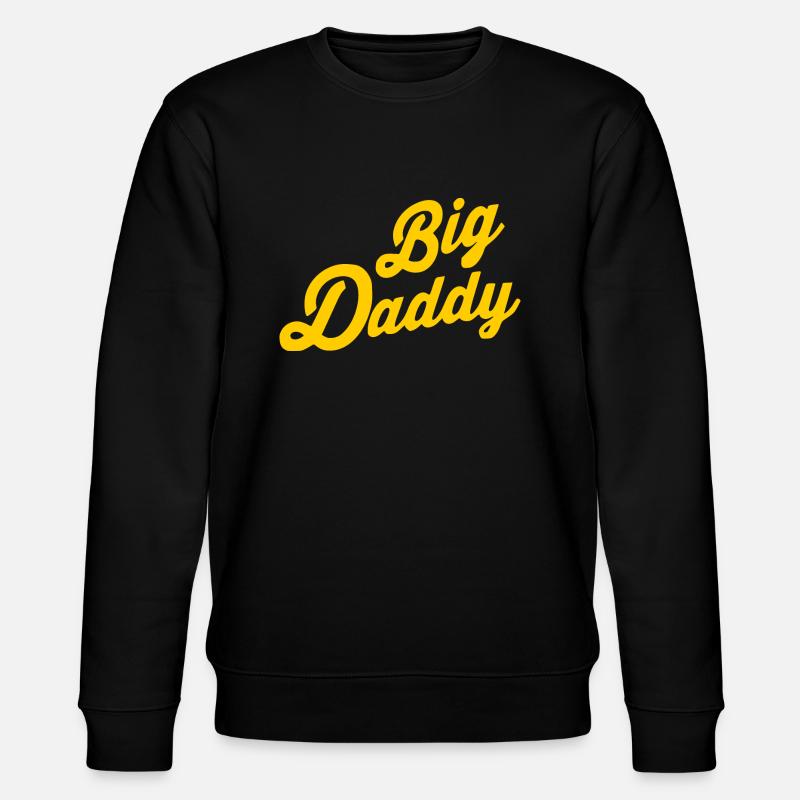 Big daddy - Stanley/Stella Unisex Bio-Sweatshirt CHANGER  - Schwarz