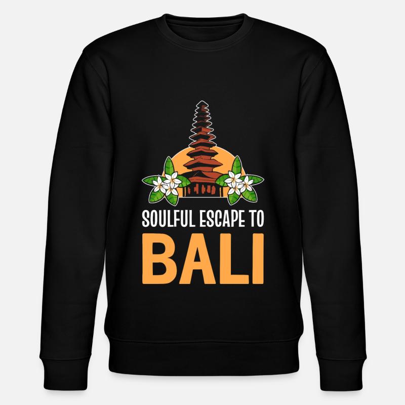 Bali - Sweat bio CHANGER Stanley/Stella Unisexe - noir