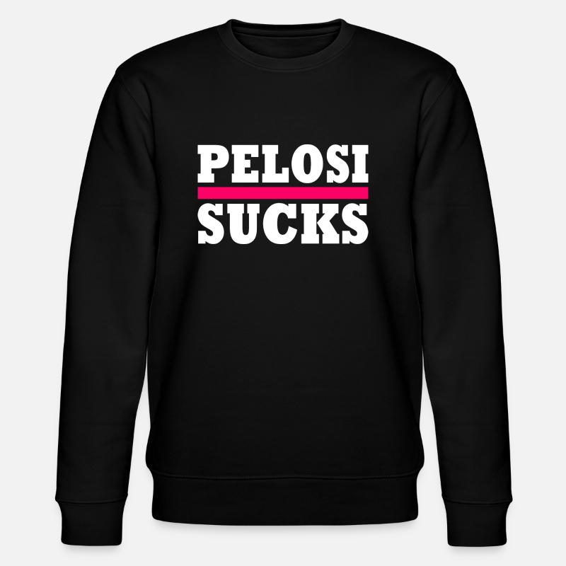 Nancy pelosi sucks - Sweat bio CHANGER Stanley/Stella Unisexe - noir