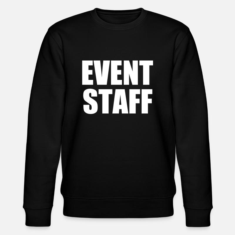 Event staff - Sweat bio CHANGER Stanley/Stella Unisexe - noir