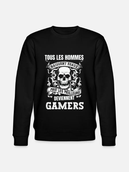 les meilleurs deviennent gamers - Sweat bio CHANGER Stanley/Stella Unisexe - noir