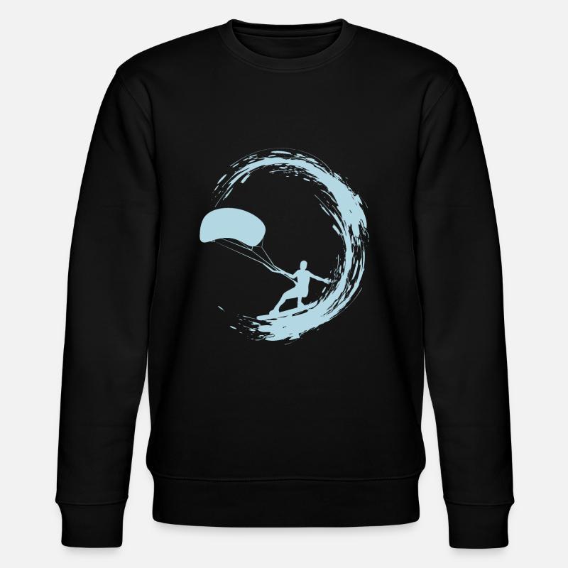 Kite Surf - Sweat bio CHANGER Stanley/Stella Unisexe - noir